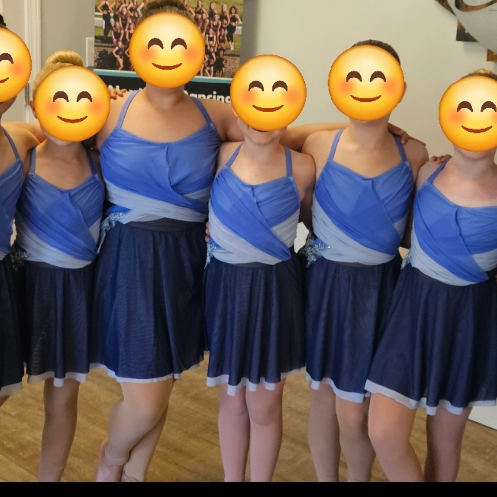 Pretty two tone Lyrical dress